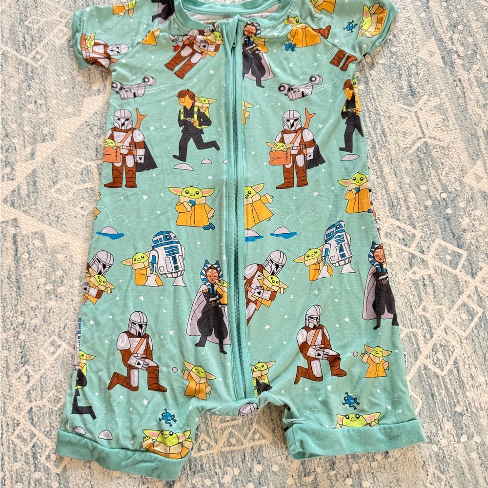Sold on CP. Little Sleepies Grogu and Friends Shorty